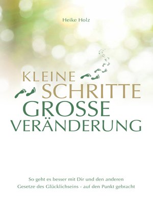 cover image of Kleine Schritte Große Veränderung